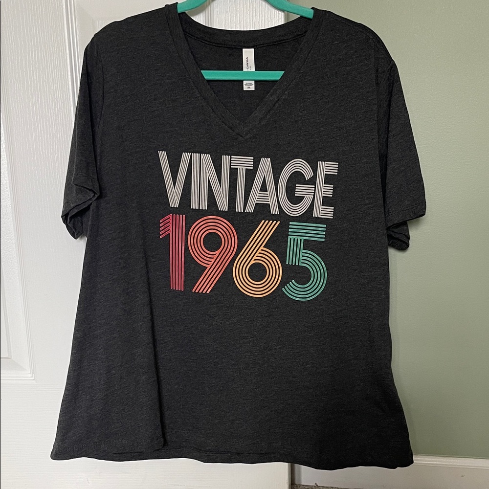Bella Canvas “Vintage 1965” V-Neck Tee